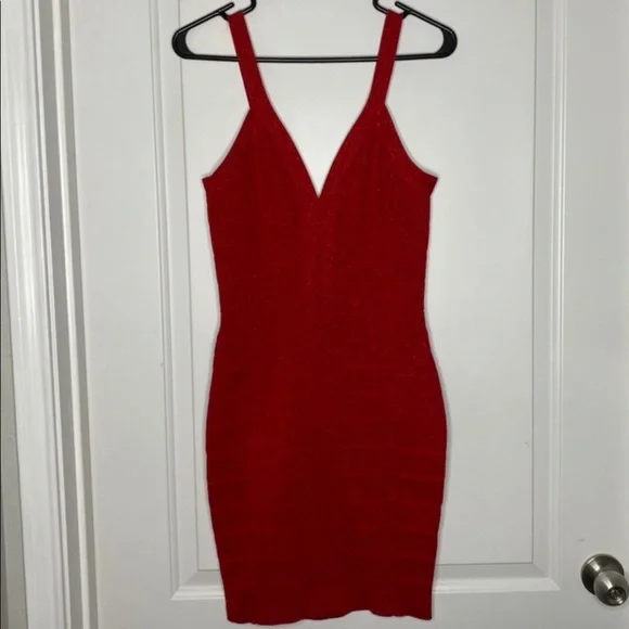 Guess Factory Women's Evonna Paneled Bandage Dress
